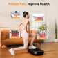 UCIN Vibration Plate Exercise Machine, Vibration Plate for Lymphatic Drainage, 330 Lbs Capacity Vibrating Plate for Weight Loss Home Fitness with Resistance Bands/Pilates Ball