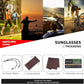FAGUMA Sports Polarized Sunglasses For Men Cycling Driving Fishing UV400 Protection