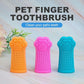Hera Harmony Finger Toothbrush for Small Dogs, Cats & Puppies, Soft Silicone, 3 Pack