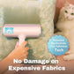 DELOMO Pet Hair Removal Tool, Pet Hair Remover - Lint Roller for Pet Hair - Cat and Dog Hair Remover for Couch, Furniture, Carpet, Car Seat, Reusable Lint Roller with Fur Bin, Pet Owner Essential