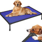 Veehoo Chew Proof Dog Bed, Non-Chewable Cot for Large Dogs, Anti-Scratch Durable Hammock Raised Place for Training Platform, Outdoor Cooling Off Ground, CWC2420ACP