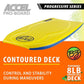 BZ Bodyboards - Accel Pro Board - Crescent Tail, Slick Bulbs, Contoured Deck Cutting Edge, High Performance - Advanced Riders