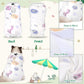 Nuanchu 3 Pieces Cat Recovery Suit Kitten Recovery Suit E-Collar Alternative for Cats and Dogs Abdominal Skin Anti Licking Pajama Clothes Sets(Cute Pattern,Medium)
