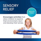BouncyBand Stretch Band Focus Tool – 30” Resistance Band for Kids Stretches to Over 46” – Silent Sensory Tool Awakens Imagination, Develops Balance, and Strengthens Muscles