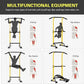soges Power Tower Pull Up Bar Station, Free Standing Pull Up Rack Dip Station for Home Gym, Height Adjustable Home Strength Training Fitness Workout Equipment
