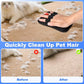 AIERSA 2Pcs Electrostatic Pet Hair Removal Glove, Electro Gloves Pet Hair, Reusable Static Pet Hair Remover Mitt, Cat & Dog Hair Removal Tool for Furniture, Clothes, Carpet, Car, Couch