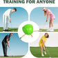 Ball PU Swing Trainer with Anti-Slip Pad & Storage Bag, Golf Swing Training Aids, Enhance Swing Strength, Flexibility & Stability, Portable Practice Tool for Daily Use