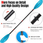 Kayak Paddle with Aluminum Shaft and Reinforced PP Blade, Floating Kayak Oar for Kayaking Canoeing and Boating, 220 cm/86 inches - 230 cm/90 inches
