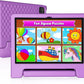 JREN Tablet for Kids｜10 Inch Kids Tablet Android 14｜Octa-core｜64GB｜WiFi ｜Bluetooth｜Parental Control｜Children Content｜Children Toddler Purple