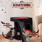 SYANDLVY Gothic Cat Tree with Coffin Bed for Indoor Cats, Cat Tower with Scratching Post, Modern Activity House for Large Cats, Condo with Board, Kittens Cave
