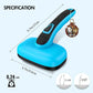 Dog Brush Kit - Self-Cleaning Slicker Brush with Bath Brush & Undercoat Rake | Deshedding Tools for Large - Small Dogs & Cats, Professional 3-in-1 Pet Grooming Set for Heavy Shedding, Blue