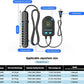 Submersible Aquarium Heater 100W/200W/300W/500W, Fish Tank Heater with high-Temperature Protection and Turtle Tank Heater with Automatic Power-Off When Leaving seawater or Freshwater.