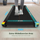 Walking Pad, Under Desk Treadmill for Home, Portable Treadmill 300 lbs Capacity (Orange-Handrail New)