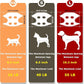 Cat Grooming Hammock Harness for Small Dogs,Pet Hammock Restraint Bag,Dog Grooming Sling for Trimming Nail and Ear/Eye Care(XS Size,6.5")
