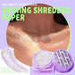 Teenitor Face Glitter Body Glitter, Clear White Body Glitter Gel, Hair Glitter Gel, 6 Shapes Rave Glitter, Mermaid Sequins Makeup Glitters Face Paint, Chunky Sparkling Glitter Gel for Women
