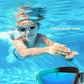 Kids Swim Goggles, Swimming Goggles for Kids with Nose Clip, Earplugs, Nose Bridge for Age 3-15