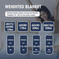 yescool Weighted Blanket for Adults (15 lbs, 60" x 80", Pink Grey) Cooling Heavy Blanket for Sleeping Perfect for 140-160 lbs, Queen Size Breathable Blanket with Premium Glass Bead, Machine Washable
