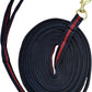 Soft Padded Lunge Line Rein Lead for Horses 27ft Looped Handle Swivel Clip (Navy/Wine)