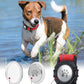 TagME Airtag Dog Collar,Waterproof Reflective Pet Collar with Airtag Holder,Soft Padded and Double D-Rings for Medium Dogs,Red