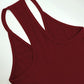 iGENJUN Workout Tops for Women Racerback Basic Tank Summer 2025 Camisole V Neck Slim Fit Ribbed Sleeveless