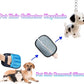 Blue Pet Hair Removal Gloves for Dogs,Pet Hair Collector Keychain,Five-Finger Cat Grooming Gloves ,Reusable Electrostatic Pet Hair Removal Tool for Furniture,Car,Couch,Carpet,Essential Pet Supplies