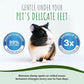 Small Pet Select White Paper Bedding 56L, Litter for Rabbit, Guinea Pig, Hamster, Bunny and Other Small Animals, Made in USA, 56L