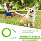 Dog Tie Out Cable 10/15/20/25/30 FT Runner for Yard Steel Wire Cable with Durable Superior Clips Green Chains for Outside Dog Lead for Large Up to 165 Lbs