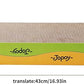Cat Scratching Board, Corrugate Cat Scratcher for Indoor Cats with Catnip, Cat Scratch Pad with Scratch Textures Design, Cardboard Cat Scratcher with Double-Sided Usability