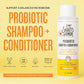 Skout's Honor Probiotic Cat Shampoo & Conditioner with Avocado Oil & Omega-3s, 97% Natural, Paraben & Sulfate-Free, Cruelty-Free, Defend Against Itch, Dryness, Irritation. 16oz, Honeysuckle
