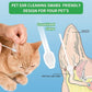 VinTS 100 PCS Cotton Dog Ear Cleaning Swabs, Pet’s Ear Infection Treatment Gourd-Shaped Swabs Prevent Accidental Injuries, Safer Cleaning for Dogs and Cats– Small Size.100% Cotton