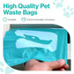 PawPail Dog Poop Bags with Activated Carbon Filter - Standard Roll | 1 Roll of 200 Pet Waste Bags