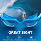 ZIONOR Swim Goggles, G1 MAX Polarized Anti-Fog Swimming Goggles for Men Women