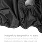 Pet Parents® Washable Dog Diapers (3pack) + Extendrs® of Durable Doggie Diapers, Premium Dog Diapers Female & Male (Medium, Black)
