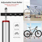 ROCKBROS Bike Rollers Adjustable Bike Trainer Stand Foldable Indoor Cycling Bicycle Roller with Resistance for MTB Road Bike Exercise