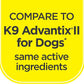 TevraPet Activate II Flea and Tick Prevention for Dogs | 4 Count | Medium Dogs 11-20 lbs | Topical Drops | 4 Months Flea Treatment