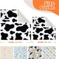 Cat Grooming Wrap, Cat Wrap Self-Adherent, Anti-Scratch Anti-Bite, Anti-Escape Grooming Bag for Cats Nail Clipping, Ear Cleaning, and Teeth Brushing (27.6 × 27.6" Cow Pattern)