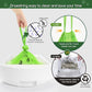 Biodegradable Cat Litter Liner Bags Compatible with LR 3, 4 and Most Self-Cleaning Litter Boxes, 60 Count Kitty Automatic Waste Drawer Liners, Drawstring Pet Compostable Replacement Poop Bags