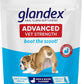Vetnique Glandex Anal Gland Soft Chew Treats with Pumpkin for Dogs Digestive Enzymes, Probiotics Fiber Supplement for Dogs Boot The Scoot (Advanced Strength Duck/Bacon Chews (Veg), 30 Count)