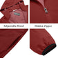 COOFANDY Men's Packable Rain Jacket Lightweight Waterproof Raincoat with Hood Travel Hiking Golf Windbreaker