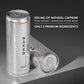 Naked Sparkling Energy Drink - Orange, Organic Caffeine, Organic Lemon Juice, Zero Sugar, No Sucralose, Naturally Sweetened, Natural Energy Drinks, Vegan, Gluten-Free, Non-GMO - 12oz Cans (Pack of 12)