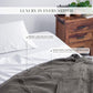 Salt Earth GOTS Certified 100% Organic Cotton Throw Blanket,108"X90" Waffle Blankets & Throws for Bed, Throw Blanket for Couch, Modern & Cozy Blanket, All Season, Comfy & Soft Blanket(Charcoal Grey)
