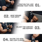 Gymreapers Weightlifting Wrist Wraps (IPF Approved) 18" Professional Quality Wrist Support with Heavy Duty Thumb Loop - Best Wrap for Powerlifting Competition, Strength Training, Bodybuilding
