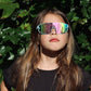 Kids Baseball Sunglasses for Boys Girls Youth Softball Cycling Sports Sunglasses UV400 Protection Age 5-12