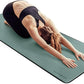 MICRODRY Deluxe Fitness Exercise Yoga Mat for Home & Gym, Extra Thick for High Impact Training, Multi Layered Skid Resistant Surface, Odor Neutralizing with Carrying Strap