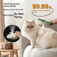 All-in-One Grooming Mist Glove for Pets with Spray - Upgrade Efficient Pet Hair Remover Gloves Grooming Spray Comb, Gentle Fast Deshedding & Massage for Dogs Cats (Green)