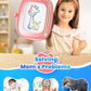 Magnetic Drawing Board, Toddler Girl Toys for 1-2 Year Old, Doodle Board Pad Learning and Educational Kids Toys for 1 2 3 Year Old Baby Girl Birthday Christmas GIF- Pink