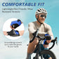 Cycling Gloves with Shock-Absorbing Pad, Extra Grip, Flexible Fit, Light Weight, Breathable for Men and Women Mountain Biking