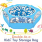 Pawaboo Small Animals Playpen, Waterproof Small Pet Cage Tent with Zippered Cover, Portable Outdoor Yard Fence with 3 Metal Rod for Chick/Kitten/Puppy/Guinea Pig/Rabbits/Hamster/Chinchillas,Light Blue