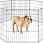 BestPet Metal Wire Playpen, 30 Inch Tall Black