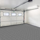 Boshen 7.5Ft x 17Ft Rubber Flooring Mats 2.9mm Thickened Diamond Plate Flooring Roll 127.5sqft Rubber Trailer Garage Floor Mats Non-Slip Floor Protector Mat for Garage Warehouse Gym Basement-Gray